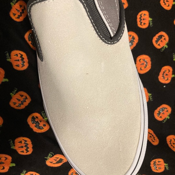 Tri Colored Suede Slip On Vans - Picture 4 of 5